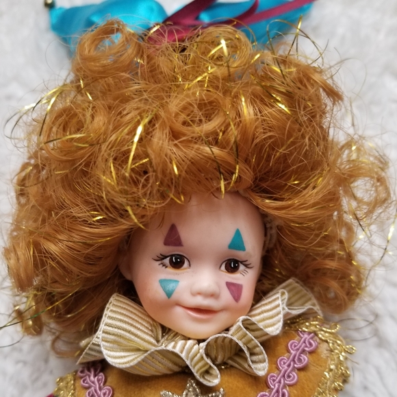 FANTASY CLOWN (HARLEQUIN) BY ARTIST ROBIN WOODS - Picture 2 of 8